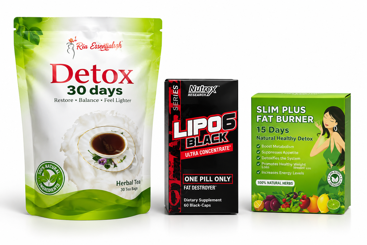 30 days reset (weight loss combo)