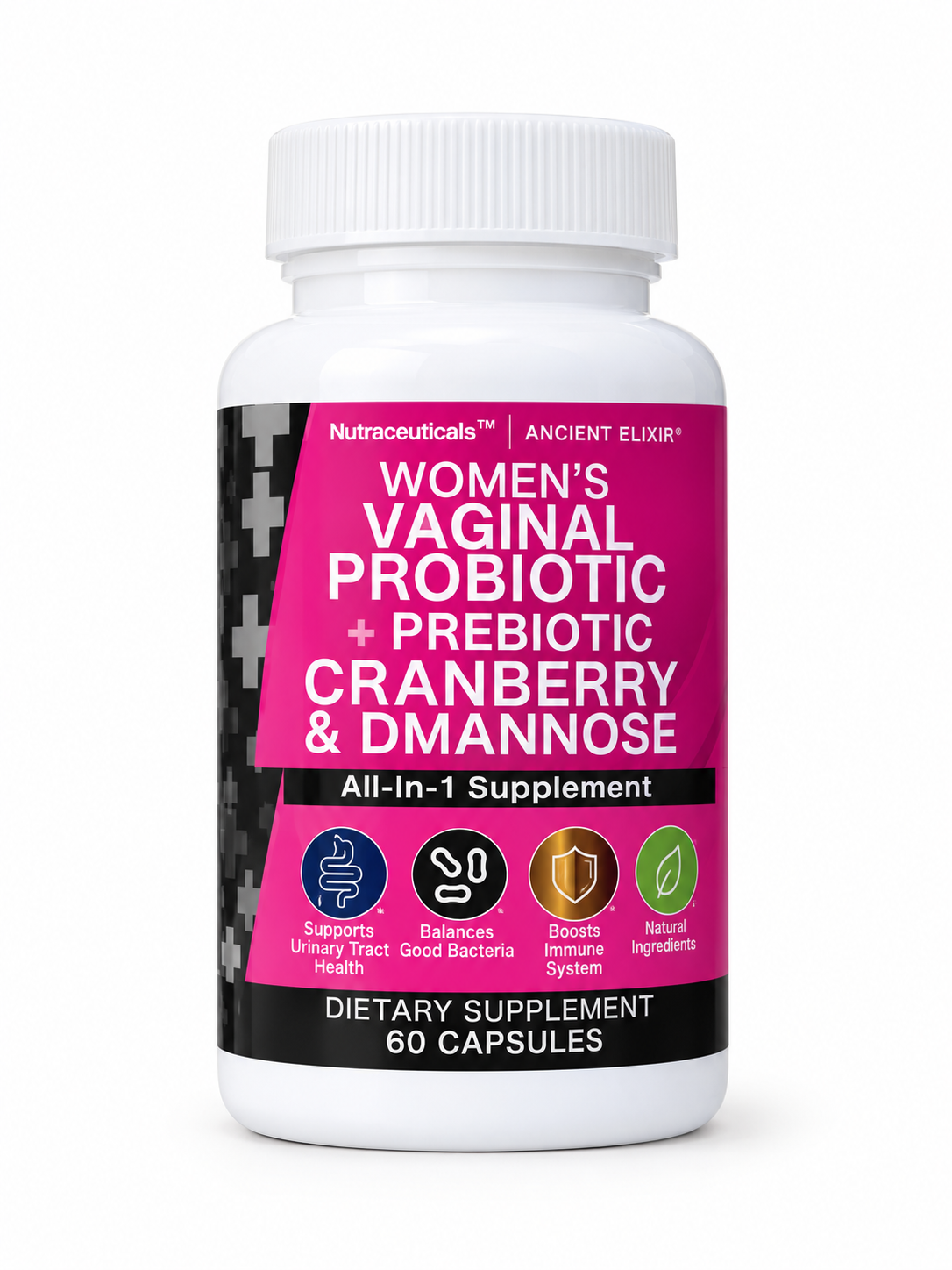 D-mannose capsule with cranberry