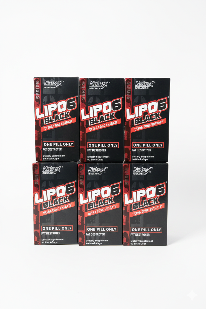 Lipo6 Ultra Black WholeSale (minimum 10 pcs)