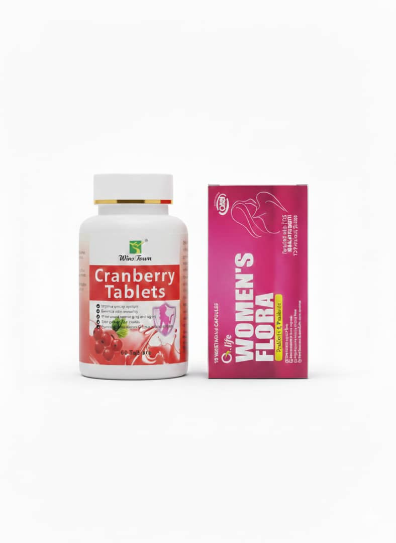 Cranberry Tablets and Women's Flora Combo