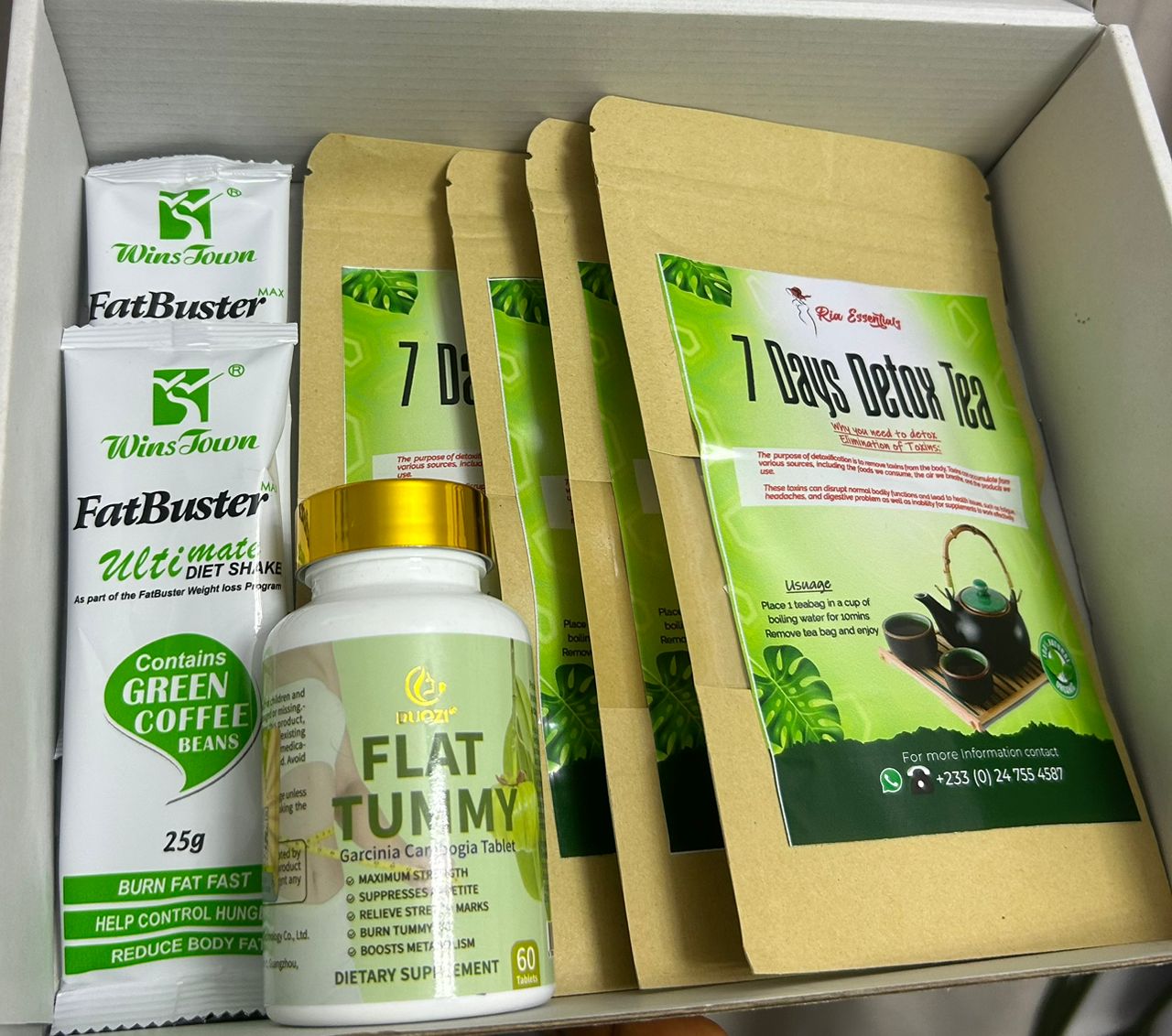 Full stubborn flat tummy combo